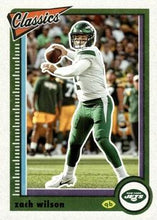 تحميل الصورة إلى عارض المعرض، 2022 Panini Classic Silver Prizm Zach Wilson #75 New York Jets