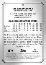 Load image into Gallery viewer, 2022 Topps Bowman Platinum Ke'Bryan Hayes #31 Pittsburgh Pirates