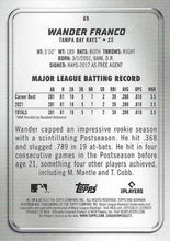 Load image into Gallery viewer, 2022 Bowman Platinum Wander Franco Rookie #69 Tampa Bay Rays