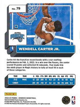将图片加载到图库查看器,2022-23 Panini Donruss Wendell Carter Jr. #79 Orlando Magic