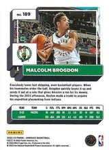 Load image into Gallery viewer, 2022-23 Panini Donruss Malcolm Brogdon #189 Boston Celtics
