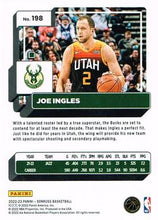 Load image into Gallery viewer, 2022-23 Panini Donruss Joe Ingles #198 Milwaukee Bucks