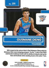 تحميل الصورة إلى عارض المعرض، 2022-23 بانيني دونروس عثمان دينغ الصاعد 211 أوكلاهوما سيتي ثاندر