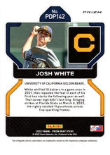 تحميل الصورة إلى عارض المعرض، اختيار فريق Panini Prizm Draft لعام 2022 Josh White باللون الوردي النيون Velocity Prizms #142 Cal Golden Bears