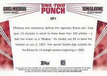 Load image into Gallery viewer, 2023 Topps One Two Punch Tom Glavine #12P-1 Atlanta Braves