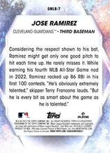 将图片加载到图库查看器,2023 Topps Stars of MLB Jose Ramirez #SMLB-7 Cleveland Guardians
