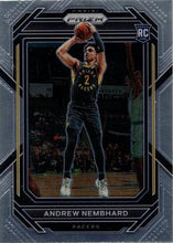 تحميل الصورة إلى عارض المعرض، 2022-23 Panini Prizm Silver Andrew Nembhard Rookie #227 Indiana Pacers