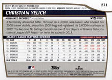 Load image into Gallery viewer, 2023 Topps Big League RARE BLUE FOIL Christian Yelich #271 Milwaukee Brewers
