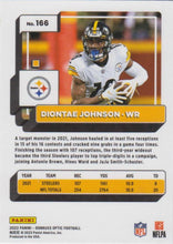 将图片加载到图库查看器,2022 Panini Donruss Optic #166 - Diontae Johnson - Pittsburgh Steelers