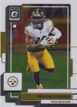 将图片加载到图库查看器,2022 Panini Donruss Optic #166 - Diontae Johnson - Pittsburgh Steelers