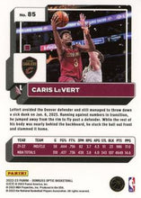 Load image into Gallery viewer, 2022-23 Donruss Optic Caris LeVert #85 Cleveland Cavaliers