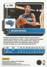 Load image into Gallery viewer, 2022-23 Panini Donruss Optic Jalen Suggs Holo #159 Orlando Magic