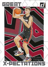 تحميل الصورة إلى عارض المعرض، 2022-23 Panini Donruss Great X-Pectations Nikola Jovic #16 Miami Heat