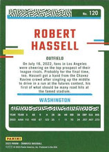 Load image into Gallery viewer, 2023 Panini Donruss Robert Hassell #120 Washington Nationals