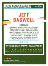 Load image into Gallery viewer, 2023 Panini Donruss Jeff Bagwell #236 Houston Astros