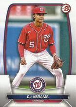 将图片加载到图库查看器,2023 Bowman Baseball Cards #51-100 Choose Yours
