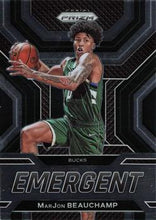 将图片加载到图库查看器,2022-23 Panini Prizm MarJon Beauchamp Emergent #3 Milwaukee Bucks