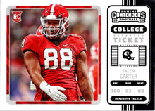 将图片加载到图库查看器,2023 Panini Chronicles Draft Picks #21 - Jalen Carter - Georgia Bulldogs