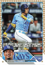 将图片加载到图库查看器,2023 Topps Gold Star Baseball Cards #211-255 Choose Yours