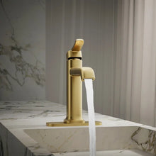 Load image into Gallery viewer, Kohler Cordate Single-handle Bathroom Faucet Gold