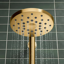 تحميل الصورة إلى عارض المعرض، Kohler HydroRail 3-in-1 Multifunction Showerhead and Column Kit Gold