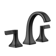 Load image into Gallery viewer, Kohler Riverly Widespread Bathroom Sink Faucet Matte Black