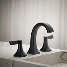 Load image into Gallery viewer, Kohler Riverly Widespread Bathroom Sink Faucet Matte Black