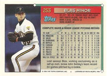 Load image into Gallery viewer, 1994 Topps Blas Minor # 253 Pittsburgh Pirates