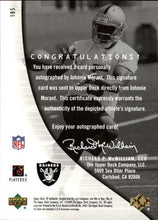 تحميل الصورة إلى عارض المعرض، 2004 SP Authentic Rookie Authentics 449/990 Johnnie Morant #185 Auto