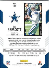 Load image into Gallery viewer, 2021 Panini Score #51 Dak Prescott Dallas Cowboys