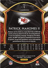 تحميل الصورة إلى عارض المعرض، 2020 Panini Select-Patrick Mahomes II-Silver Prizm-#2-Concourse Level-Chiefs
