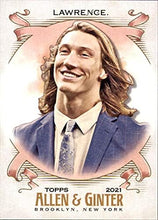 Load image into Gallery viewer, 2021 Topps Allen & Ginter Trevor Lawrence #279  Jacksonville Jaguars