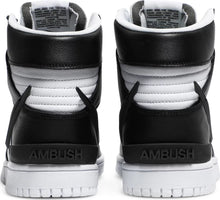 Load image into Gallery viewer, Nike Dunk High AMBUSH Black White Size 9.5M / 11W DS OG ALL