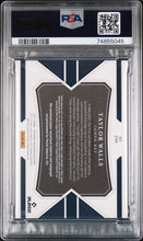 تحميل الصورة إلى عارض المعرض، 2021 Panini National Treasures Gold /49 Taylor Walls #246 Rookie Auto RC PSA Mint 9 POP 1