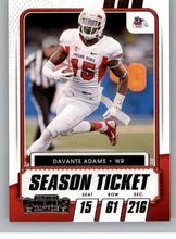 将图片加载到图库查看器,2021 Panini Contender Draft Picks Season Ticket Davante Adams #32 Bulls Dogs
