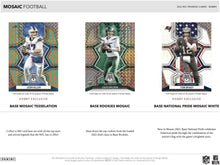 تحميل الصورة إلى عارض المعرض، صندوق هواية كرة القدم NFL Panini Mosaic 2022