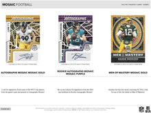 تحميل الصورة إلى عارض المعرض، صندوق هواية كرة القدم NFL Panini Mosaic 2022