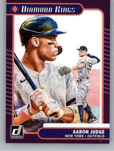 تحميل الصورة إلى عارض المعرض، 2021 Panini Donruss Diamond Kings DK Aaron Judge #2 New York Yankees
