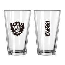 将图片加载到图库查看器,NFL Teams 16 oz Pint Glass - Assorted Team & Style Choose your