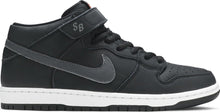 تحميل الصورة إلى عارض المعرض، حذاء Nike SB Dunk Mid ISO Orange Label أسود رمادي داكن مقاس 8.5M / 10W جديد