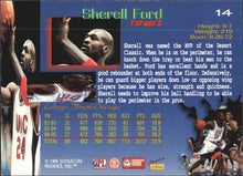 将图片加载到图库查看器,1995 Signature Rookies Sherell Ford Draft Day Autograph #14 Auto #'dUIC