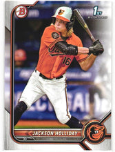 将图片加载到图库查看器,2022 Bowman Jackson Holliday 1st Bowman #BD-168 Baltimore Orioles