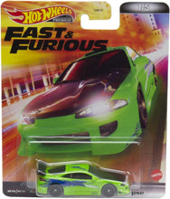 将图片加载到图库查看器,Hot Wheels Retro Entertainment Fast & Furious Case L Nissan Skyline (BNR34), Mitsubishi Eclipse, Nissan 240SX, Acura NSX, Nissan Skyline (BCNR33)
