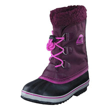将图片加载到图库查看器,Sorel Children's Yoot Pac Nylon Purple Dahlia Size 8C