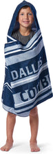 将图片加载到图库查看器,Dallas Cowboys Juvy Hooded Towel 22"x51"