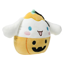 将图片加载到图库查看器,Squishmallows Cinnamoroll Wearing Pumpkin Costume 6.5" 2023 Sanrio Halloween Collection Stuffed Plush
