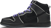 Load image into Gallery viewer, Rare Nike SB Dunk High Black Purple Box 14M
