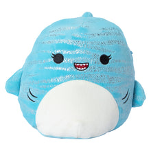 将图片加载到图库查看器,Squishmallows Lamar the Gradient Blue Shark 7.5" Stuffed Plush