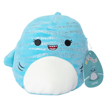 将图片加载到图库查看器,Squishmallows Lamar the Gradient Blue Shark 7.5" Stuffed Plush