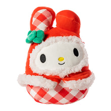 Load image into Gallery viewer, Squishmallows My Melody Wearing Christmas Outfit 6.5" 2023 Sanrio Winter Collection Stuffed Plush